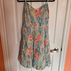 🔥3 For $30🔥Old Navy Floral Fit'N'Flare Dress